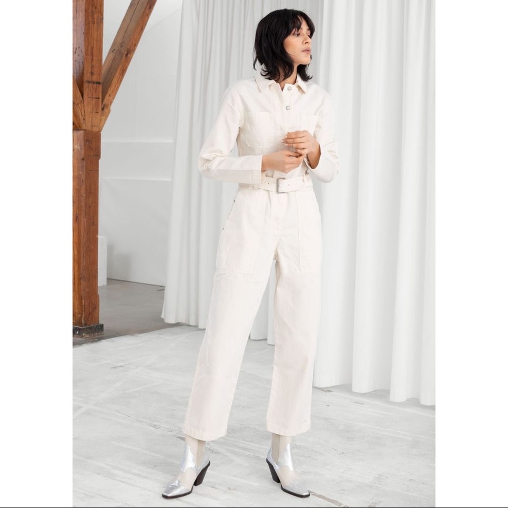 &Other Stories Workwear Belted Boilersuit